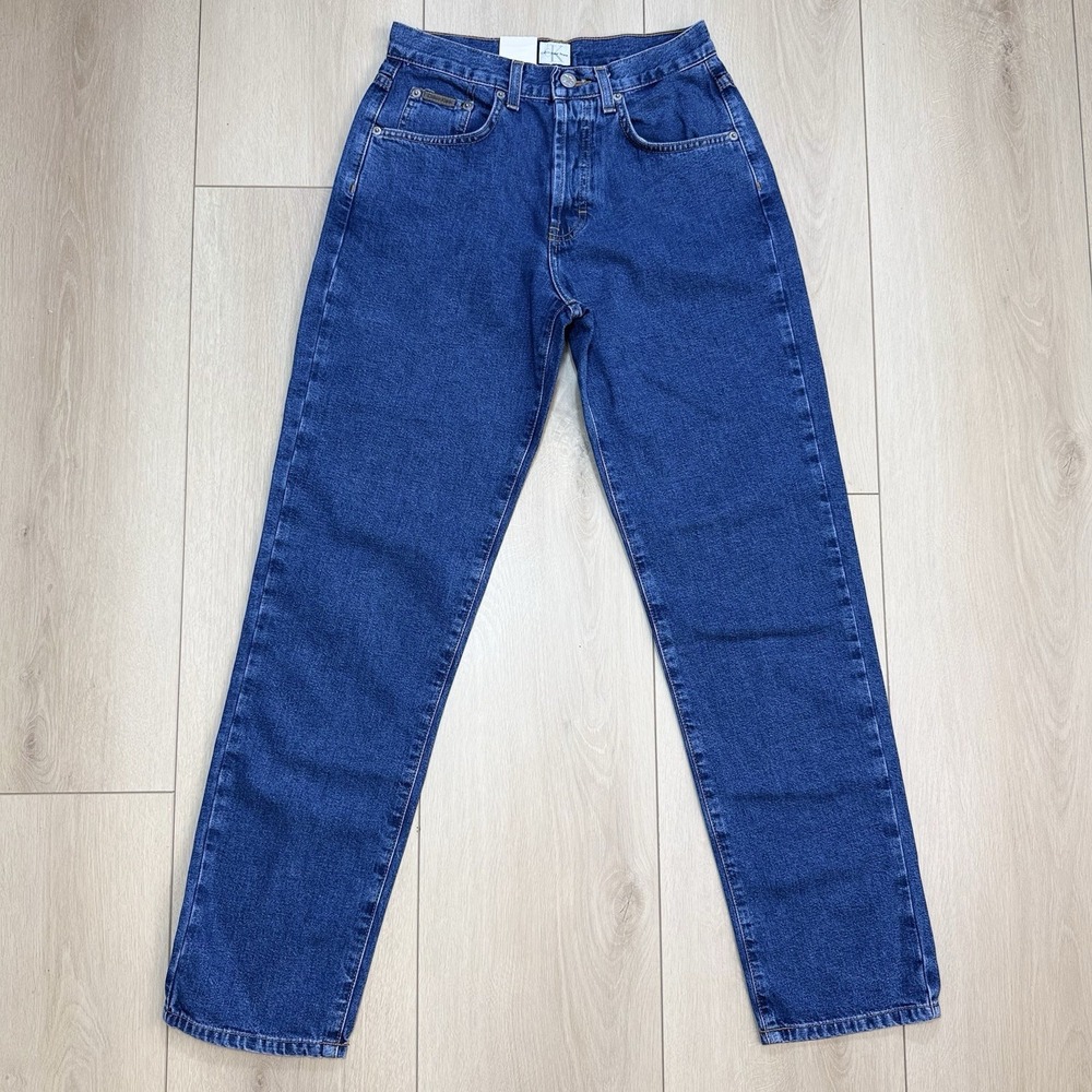 VTG Y2K‎ Calvin Klein Jeans Juniors 3 Easy Fit Button Fly Tapered Denim NWT